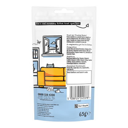 Pickle's Kitten Treat with Chicken & Yoghurt 65g