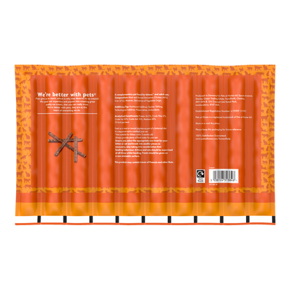 Pets at Home Cat Treat Sticks Chicken & Liver 10x5g