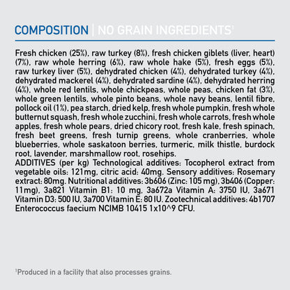 ORIJEN Original Adult Dry Dog Food with Chicken Turkey & Fish