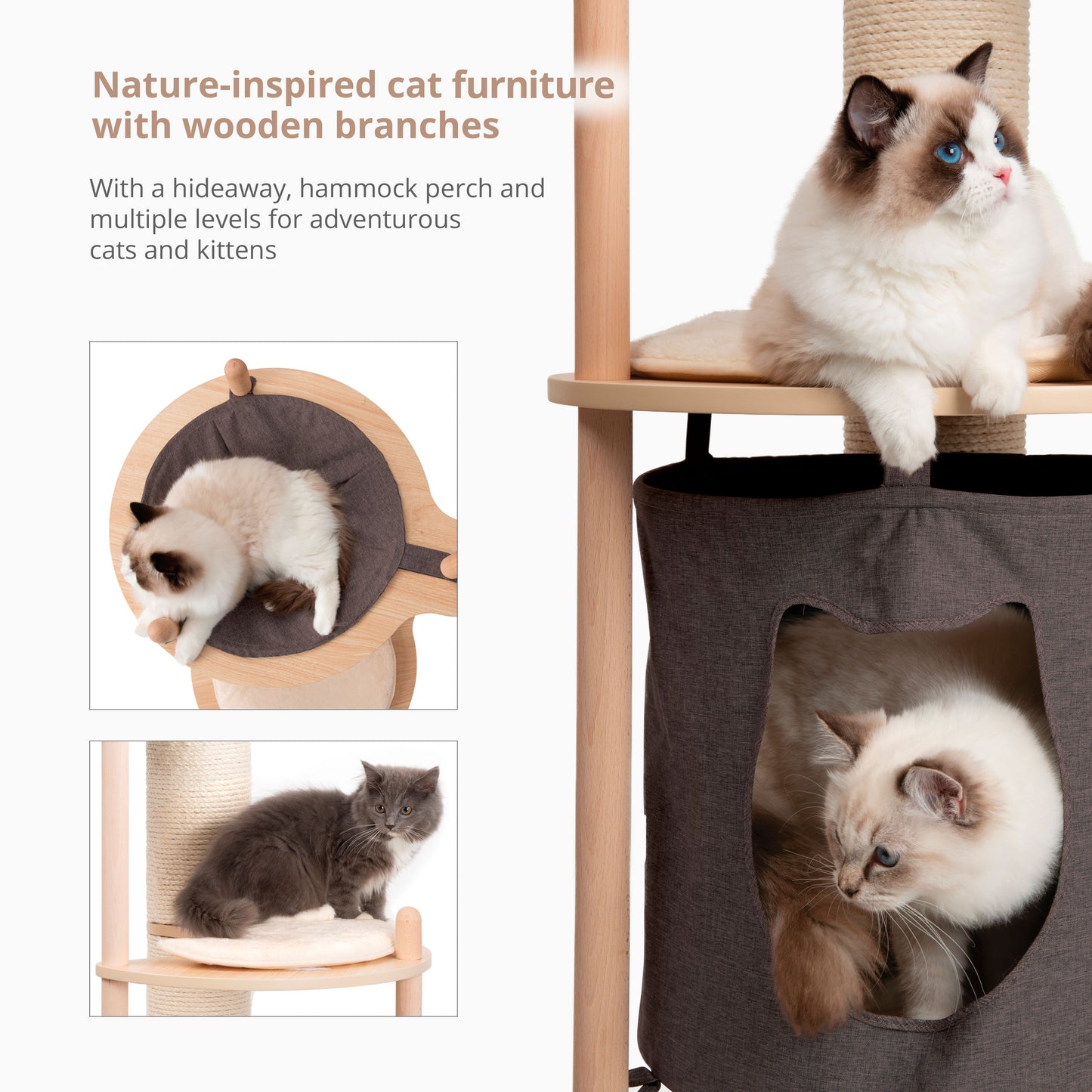 Catit Vesper Treehouse Cat Furniture Large