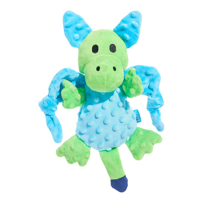 BARK Humbert The Dragon Plush Squeaky Dog Toy