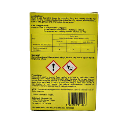 Strikeback Flea Killing Fogger 3.5g x2