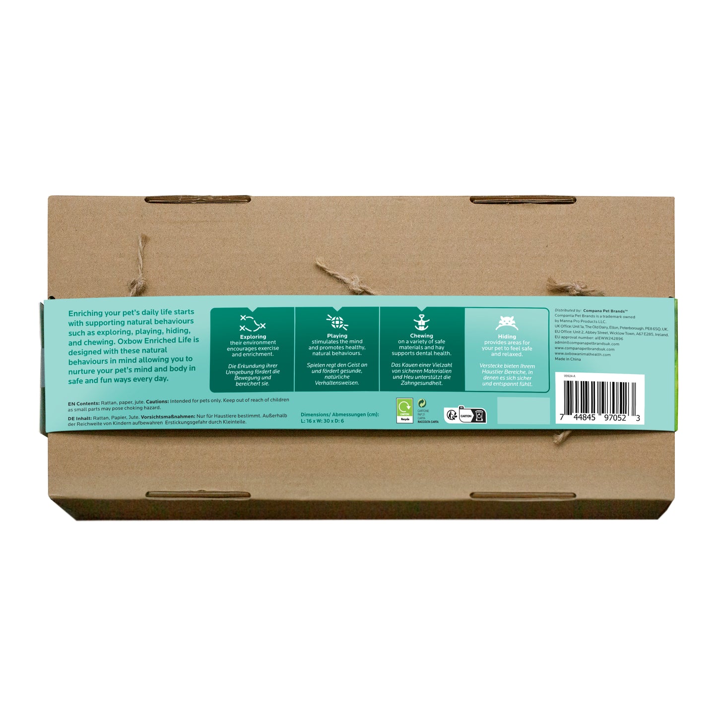Oxbow Garden Dig Box Small Animal Forage Box