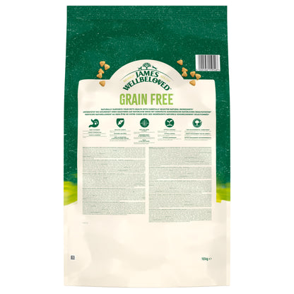 James Wellbeloved Grain Free Senior Dry Dog Food Turkey & Veg 10kg