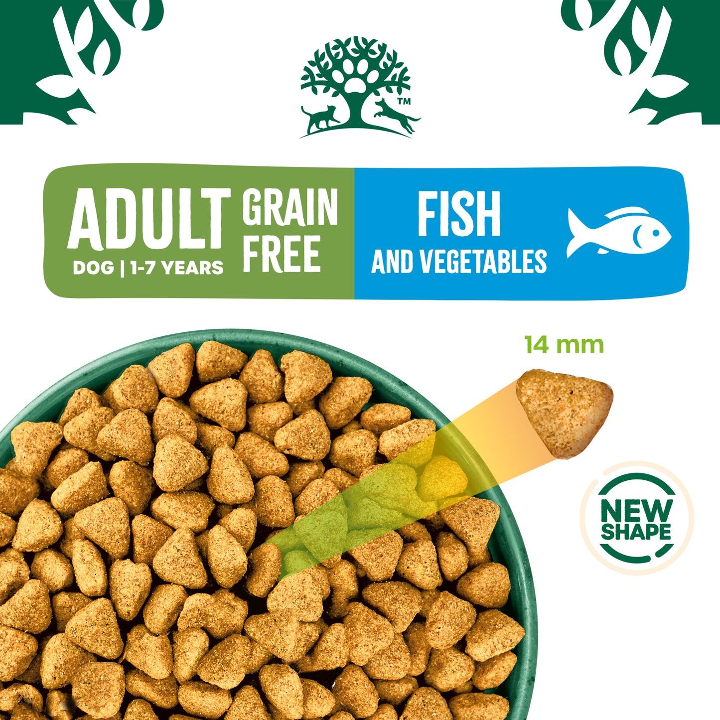 James Wellbeloved Grain Free Adult Dry Dog Food Fish & Veg 10kg