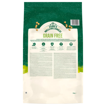 James Wellbeloved Grain Free Adult Dry Dog Food Fish & Veg 10kg