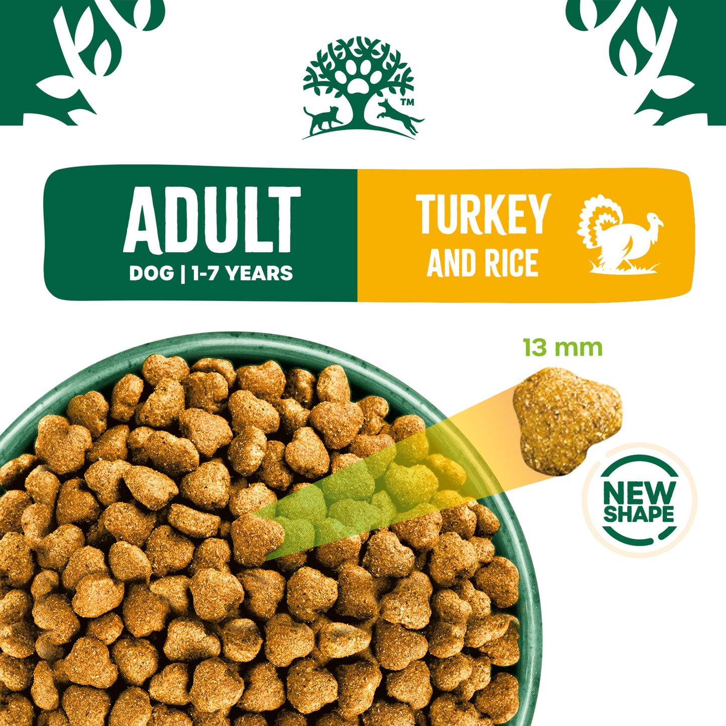 James Wellbeloved Hypoallergenic Adult Dry Dog Food Turkey & Rice 15kg