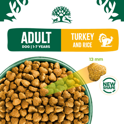 James Wellbeloved Hypoallergenic Adult Dry Dog Food Turkey & Rice 15kg