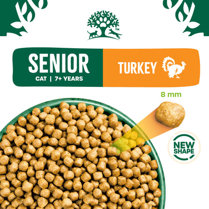 James Wellbeloved Senior Dry Cat Food Turkey 4kg