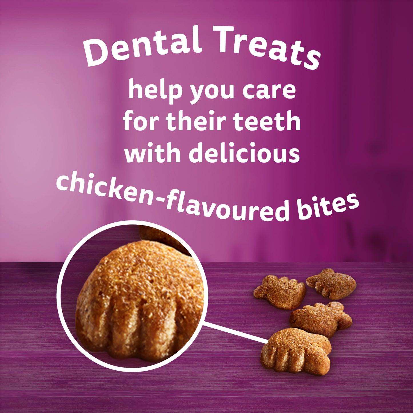 Whiskas Dentabites Adult Cat Treats with Chicken 40g
