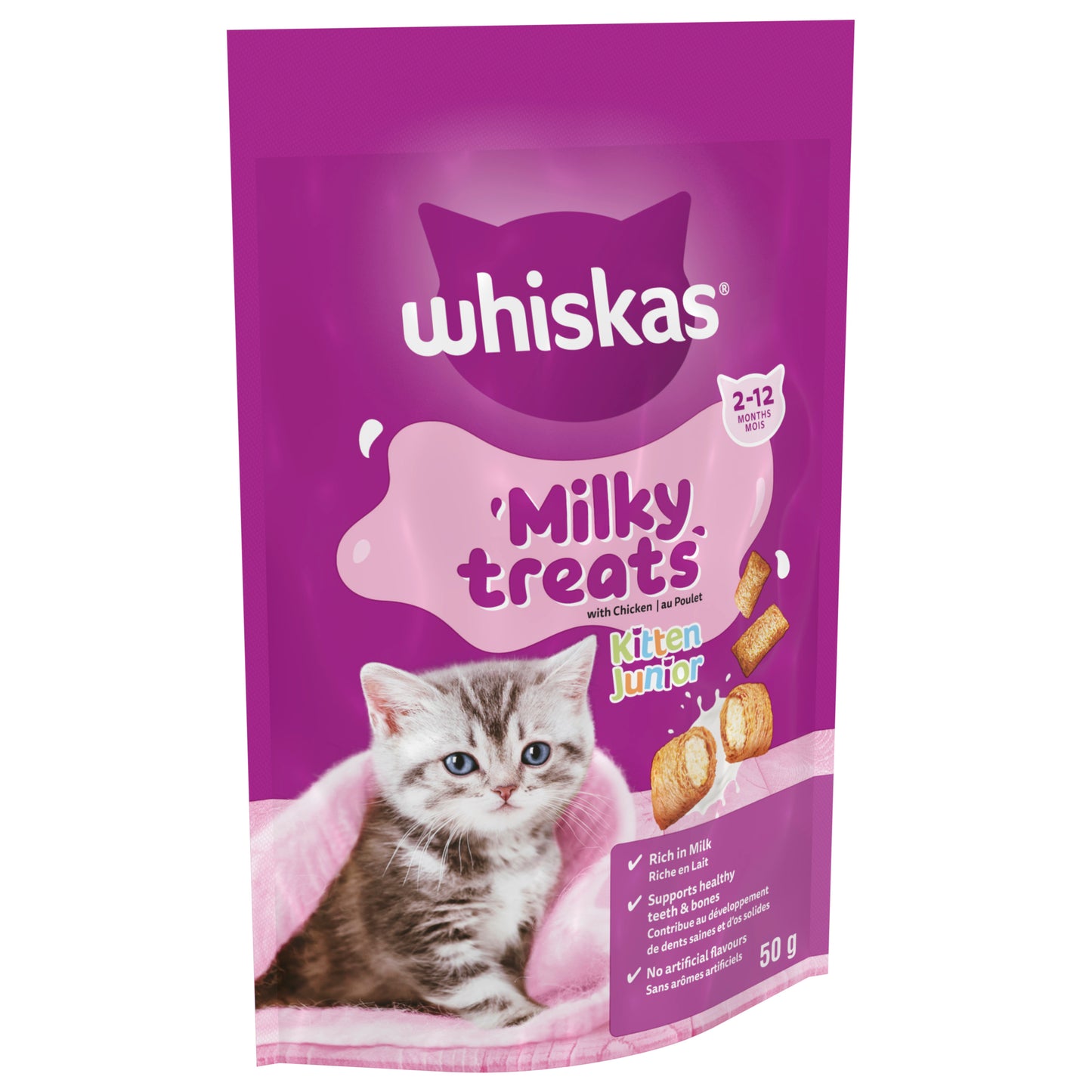 Whiskas Milky Kitten Treats 50g