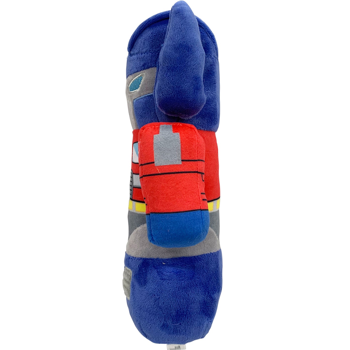Hasbro Optimus Prime Crunch Water Bottle Squeaky Plush Dog Toy