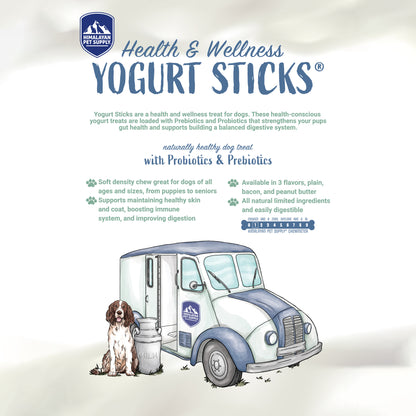 Himalayan Yoghurt Stick Dog Treats Bacon 136g 5 Pack