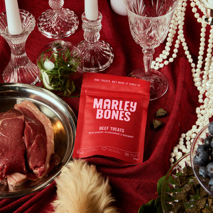 Marleybones Air-Dried Dog Treats Beef & Superfoods 70g