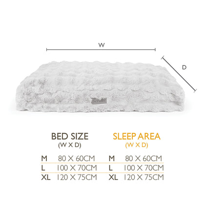 Scruffs Alpine Mattress Dog Bed Neutral