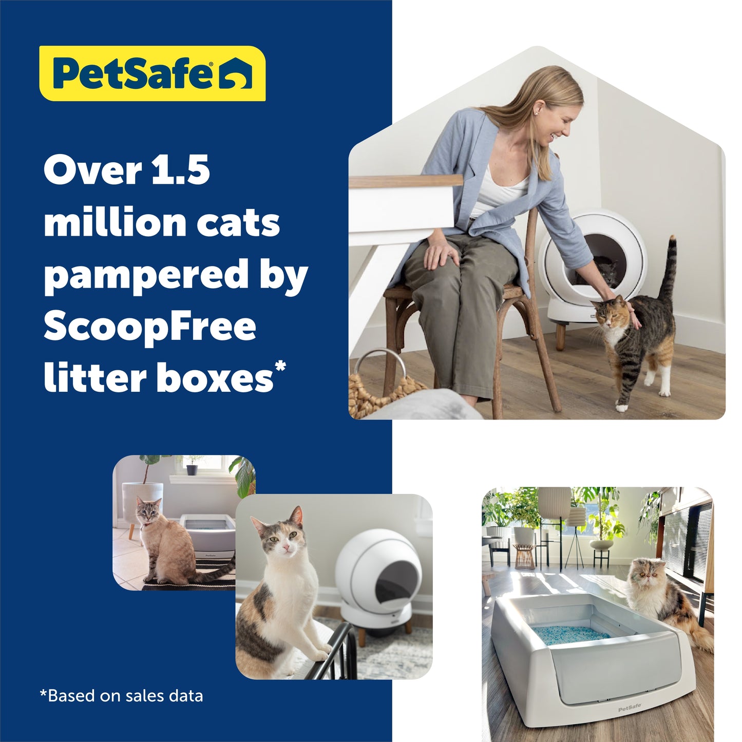 PetSafe ScoopFree SmartSpin Self-Cleaning Litter Box