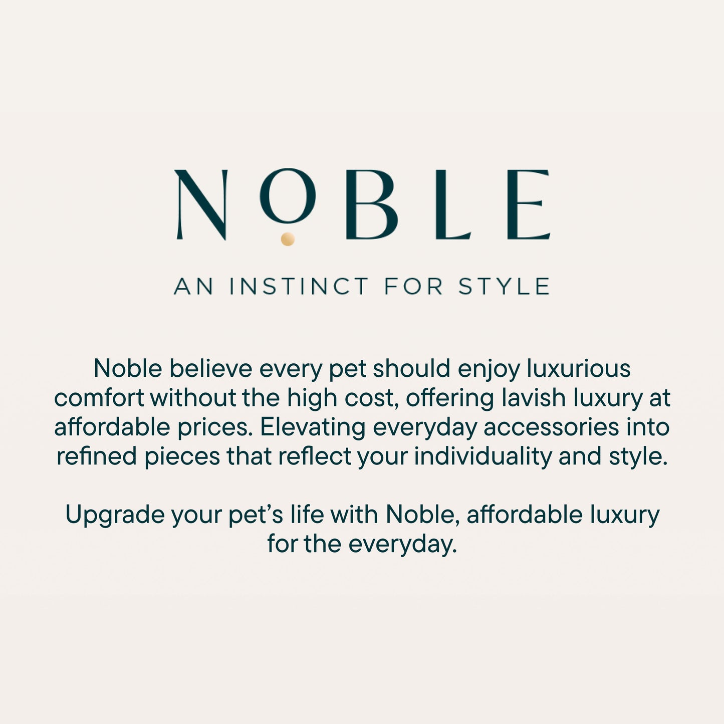 Noble Luxury Raised Bolstered Dog Mattress Grey Medium