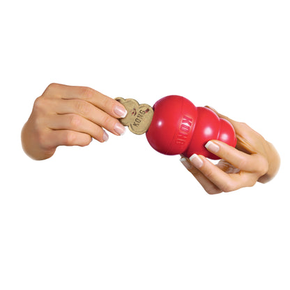 Kong Classic Chew Treat Dog Toy Red