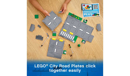 LEGO City Road Plates Building Set with Traffic Lights 60304