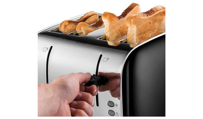 Russell Hobbs Worcester 4 Slice Black Toaster 28360