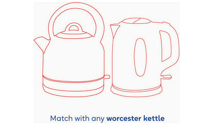 Russell Hobbs Worcester 4 Slice Brushed Toaster 18790