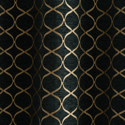 Chenille Ogee Eyelet Curtains