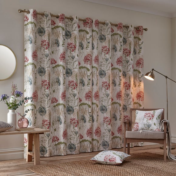Country Meadow Eyelet Curtains