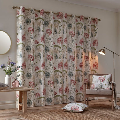 Country Meadow Eyelet Curtains