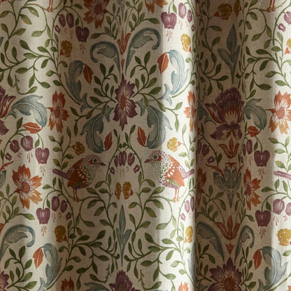 Ruskin Cotton Pencil Pleat Curtains