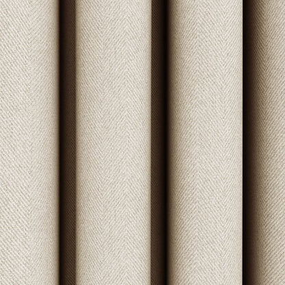 Rotterdam Herringbone Blackout Pencil Pleat Curtains