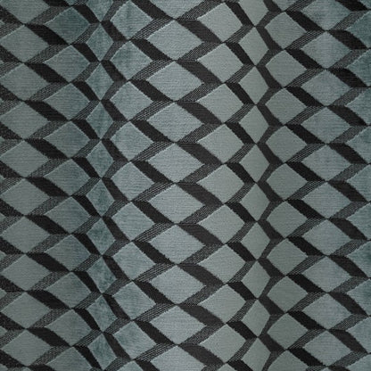 Arbour Cut Velvet Eyelet Curtains