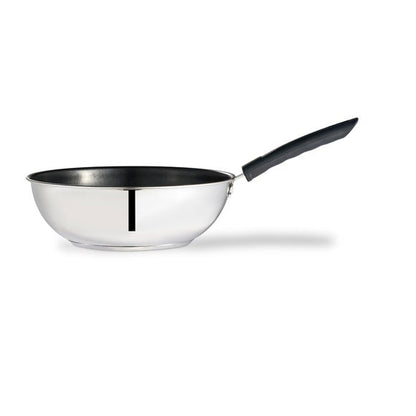 Non-Stick Stainless Steel Stir Frying Pan, 26cm