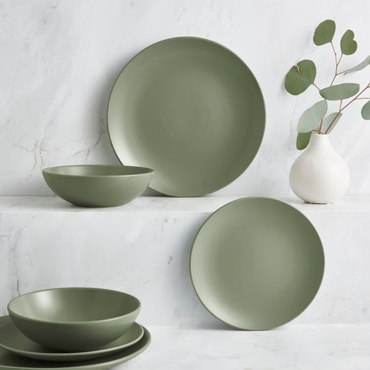 Stoneware 12 Piece Dinner Set