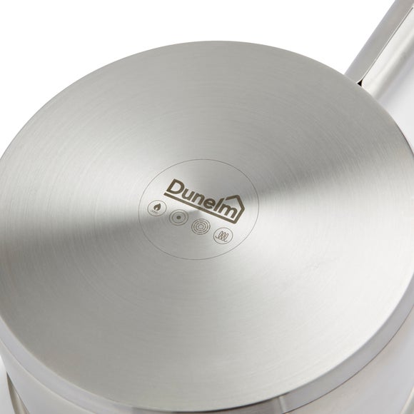 Recycled Stainless Steel Saucepan, 20cm