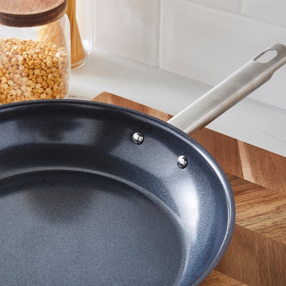 Recycled Stainless Steel Frying Pan, 28cm