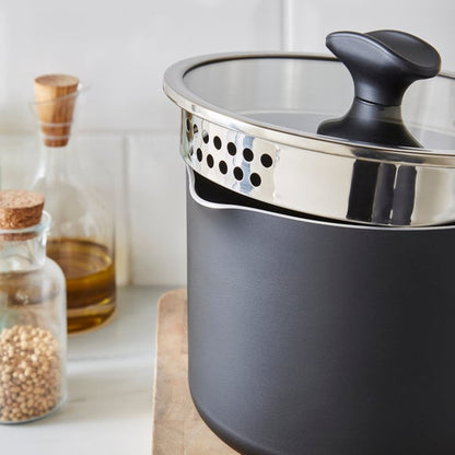 Non-Stick Aluminium Saucepan, 18cm