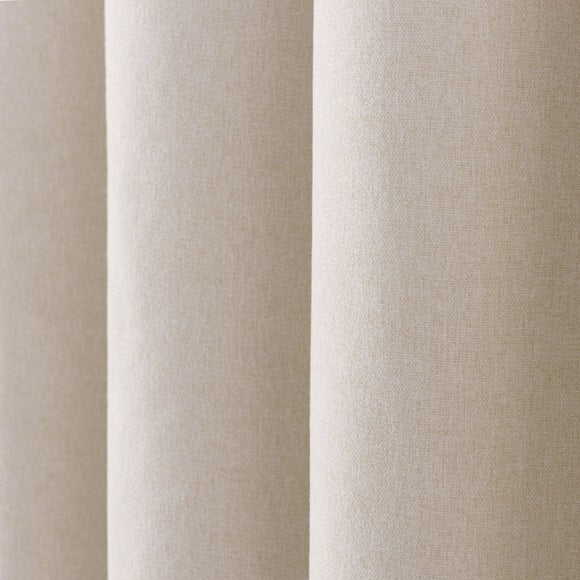 Luna Brushed Ultra Blackout Eyelet Curtains