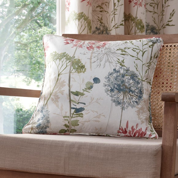 Country Meadow Pencil Pleat Curtains