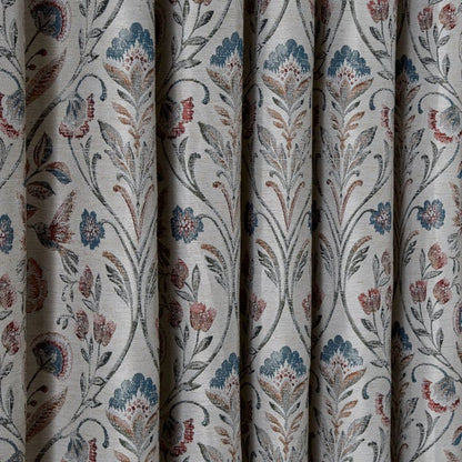 Antoinette Jacquard Pencil Pleat Curtains