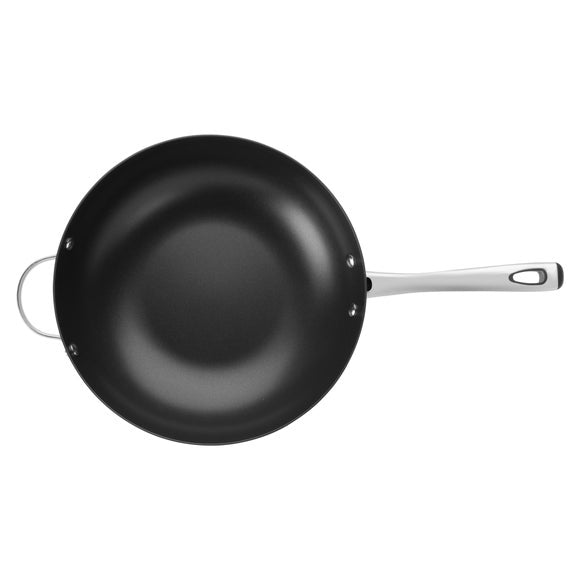 Non-Stick Tri Ply Stainless Steel Frying Pan and Wok 2 Piece Set