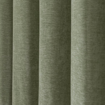 Vintage Chenille Pencil Pleat Curtains