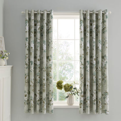 Darla Floral Eyelet Curtains