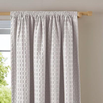Emerson Waffle Slot Top Curtains