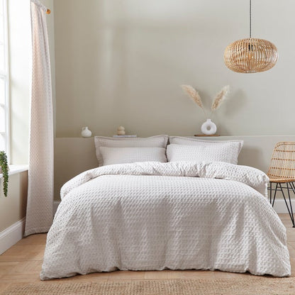 Emerson Waffle Slot Top Curtains