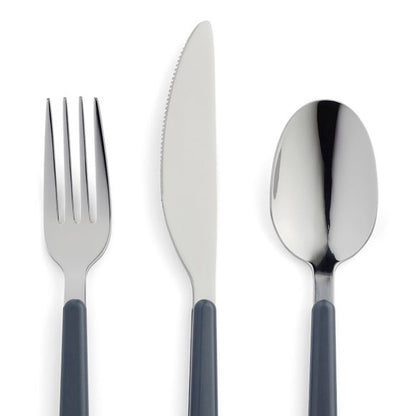 Arlo 16 Piece Graphite Cutlery Set