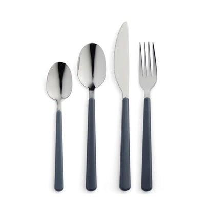 Arlo 16 Piece Graphite Cutlery Set