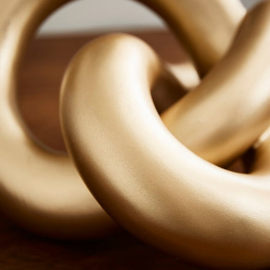 Gold Knot Ornament