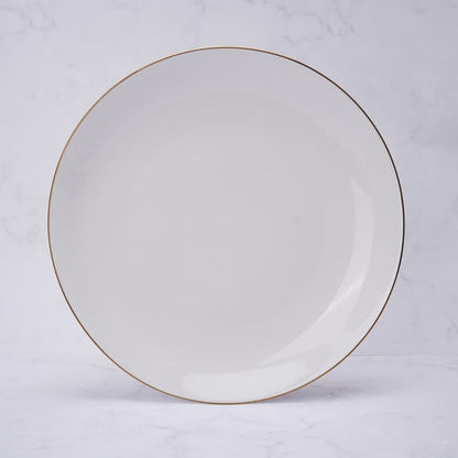 Gold Band 12 Piece Dinner Set