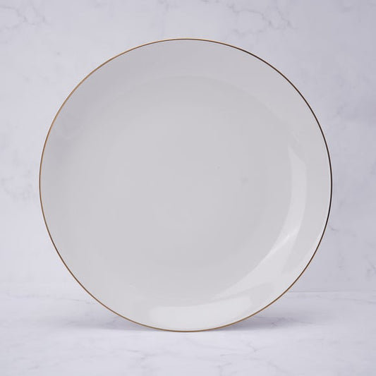 Gold Band 12 Piece Dinner Set