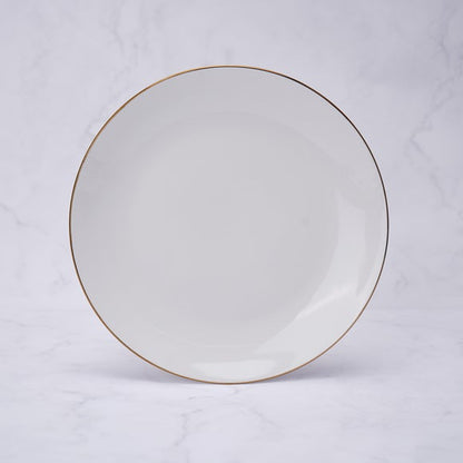 Gold Band 12 Piece Dinner Set